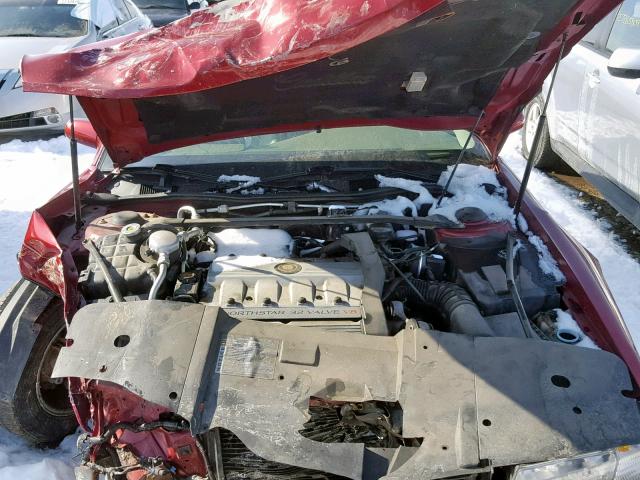 1G6KS52Y1RU806876 - 1994 CADILLAC SEVILLE SL RED photo 7