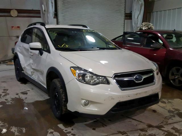 JF2GPACC2F8325380 - 2015 SUBARU XV CROSSTR WHITE photo 1