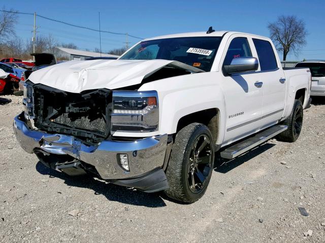 3GCUKSEC4GG273619 - 2016 CHEVROLET SILVERADO WHITE photo 2