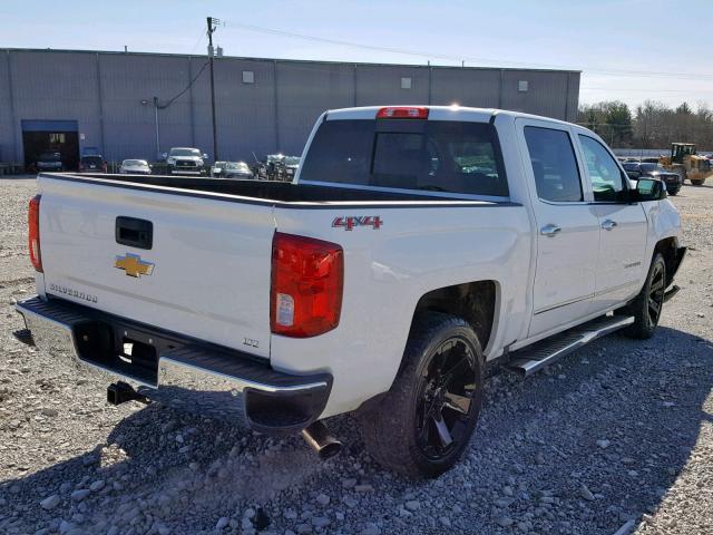 3GCUKSEC4GG273619 - 2016 CHEVROLET SILVERADO WHITE photo 4