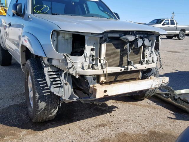 5TETU62N08Z513533 - 2008 TOYOTA TACOMA PRE SILVER photo 9