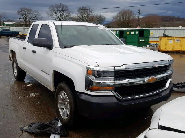 1GCRCNEH7JZ333769 - 2018 CHEVROLET SILVERADO WHITE photo 1