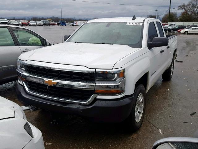 1GCRCNEH7JZ333769 - 2018 CHEVROLET SILVERADO WHITE photo 2