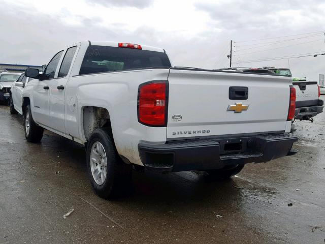 1GCRCNEH7JZ333769 - 2018 CHEVROLET SILVERADO WHITE photo 3