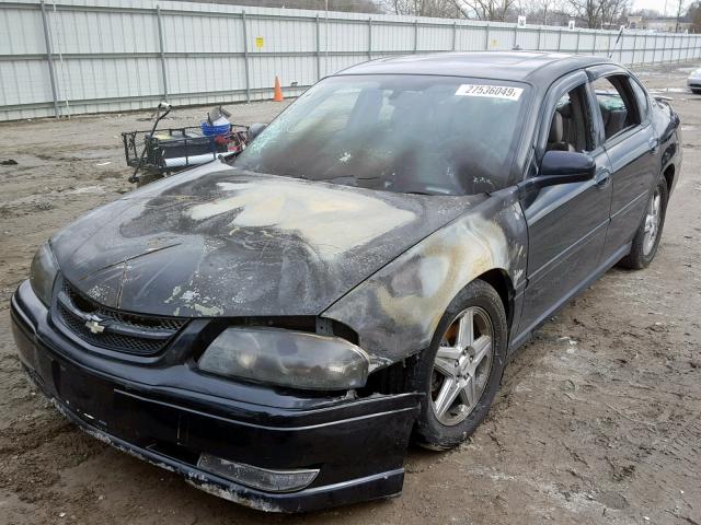 2G1WP551049428854 - 2004 CHEVROLET IMPALA SS BLACK photo 2