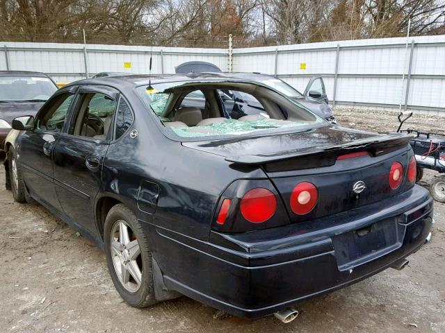 2G1WP551049428854 - 2004 CHEVROLET IMPALA SS BLACK photo 3