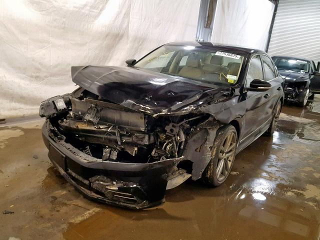 1VWDT7A32GC029810 - 2016 VOLKSWAGEN PASSAT R-L BLACK photo 2
