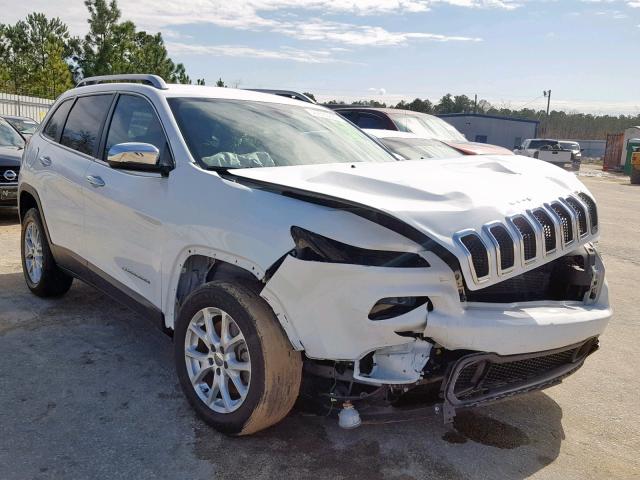 1C4PJLCB1FW663075 - 2015 JEEP CHEROKEE L WHITE photo 1