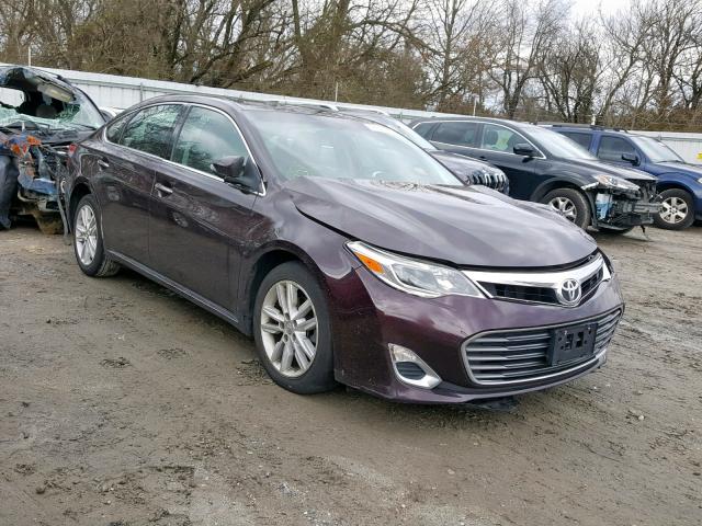 4T1BK1EB2DU019467 - 2013 TOYOTA AVALON BAS BURGUNDY photo 1