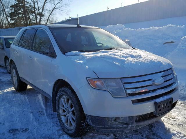 2FMDK4JC5ABB30718 - 2010 FORD EDGE SEL WHITE photo 1