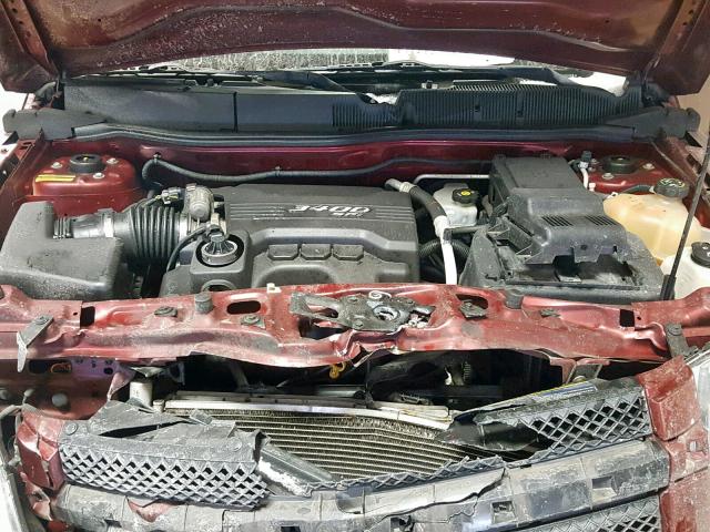 2CNDL23F376088432 - 2007 CHEVROLET EQUINOX LS BURGUNDY photo 7