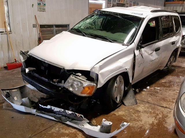 1GKDT13S822213219 - 2002 GMC ENVOY WHITE photo 2