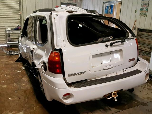 1GKDT13S822213219 - 2002 GMC ENVOY WHITE photo 3