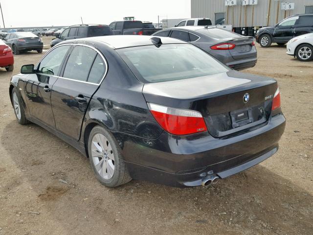 WBANB33585CN63017 - 2005 BMW 545 I BLACK photo 3