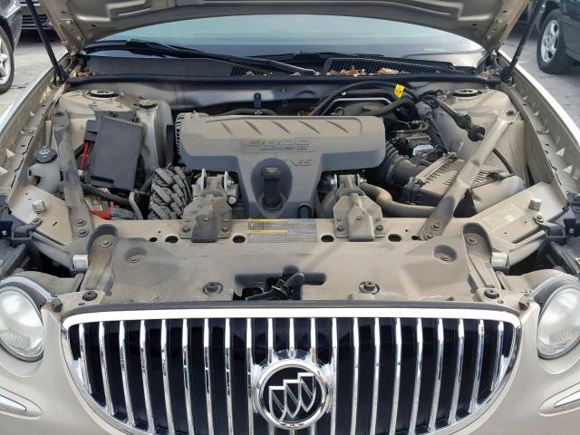 2G4WC582281174944 - 2008 BUICK LACROSSE C SILVER photo 7
