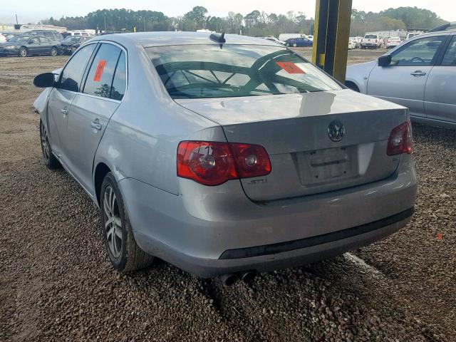 3VWSG71K96M792343 - 2006 VOLKSWAGEN JETTA 2.5 SILVER photo 3