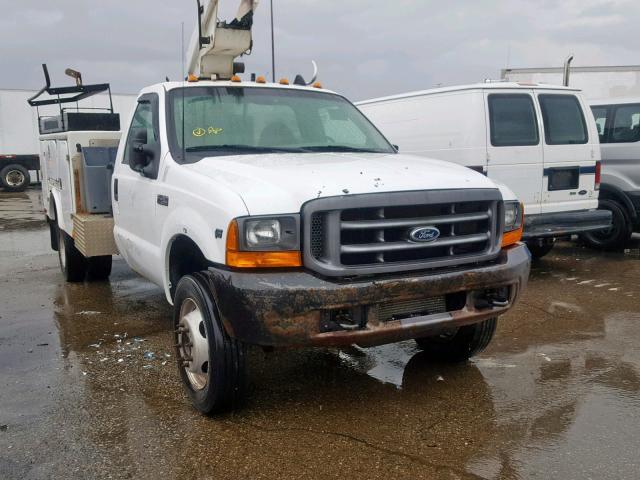 1FDXF46S4YED51355 - 2000 FORD F450 SUPER WHITE photo 1