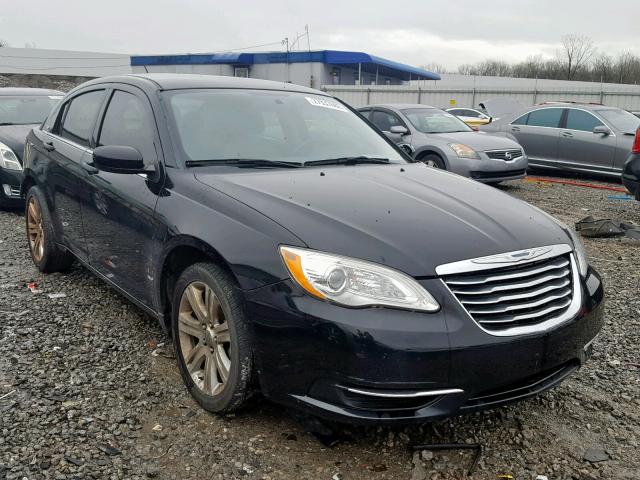 1C3CCBBB8CN188549 - 2012 CHRYSLER 200 TOURIN BLACK photo 1