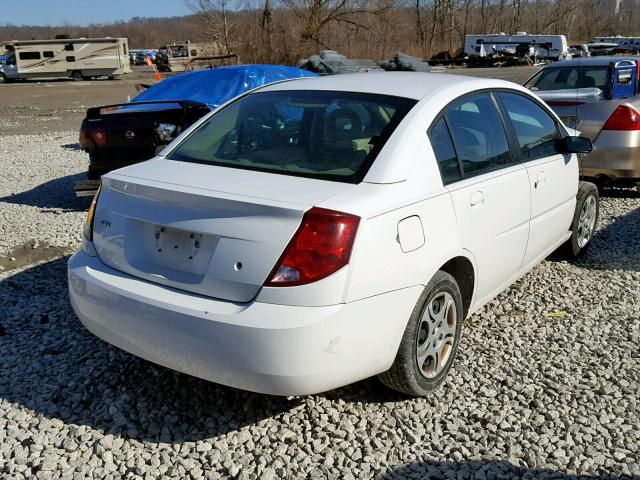 1G8AZ52F43Z155959 - 2003 SATURN ION LEVEL WHITE photo 4