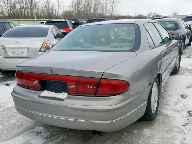 2G4WB52K5X1462015 - 1999 BUICK REGAL LS GRAY photo 4