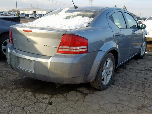 1B3CC1FB9AN205034 - 2010 DODGE AVENGER EX GRAY photo 4