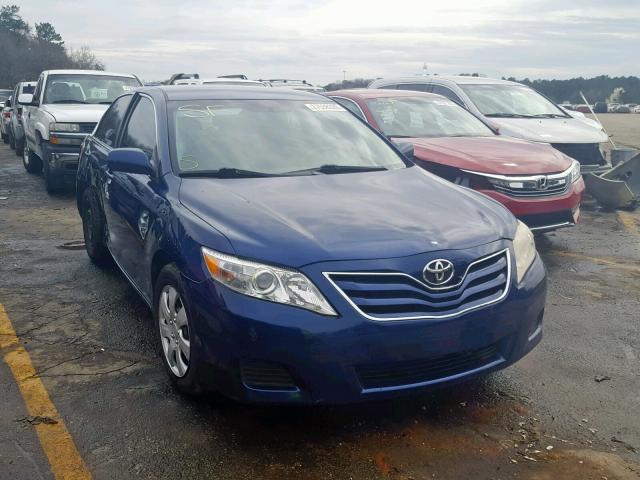 4T1BF3EK2BU704582 - 2011 TOYOTA CAMRY BASE BLUE photo 1