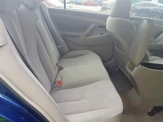 4T1BF3EK2BU704582 - 2011 TOYOTA CAMRY BASE BLUE photo 6