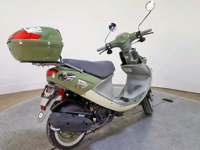 RFVPAC60891004556 - 2009 GENUINE SCOOTER CO. BUDDY 150 GREEN photo 8