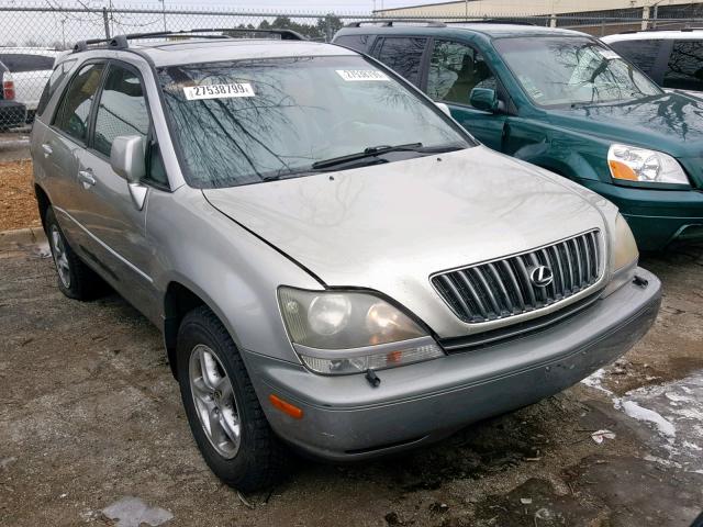 JT6HF10U4Y0133745 - 2000 LEXUS RX 300 SILVER photo 1