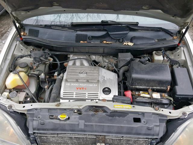 JT6HF10U4Y0133745 - 2000 LEXUS RX 300 SILVER photo 7