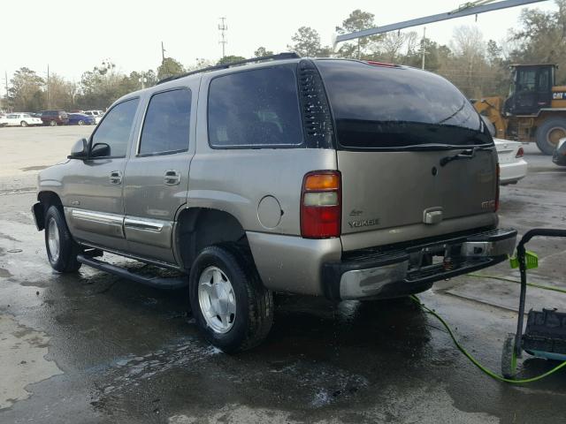 1GKEC13V33J320510 - 2003 GMC YUKON BEIGE photo 3