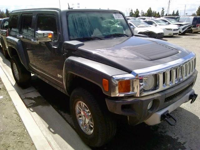 5GTEN13L488133479 - 2008 HUMMER H3 ALPHA GRAY photo 1