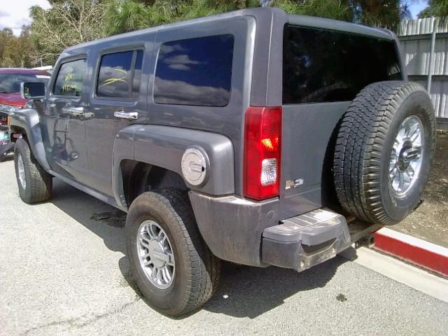 5GTEN13L488133479 - 2008 HUMMER H3 ALPHA GRAY photo 3