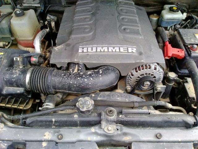 5GTEN13L488133479 - 2008 HUMMER H3 ALPHA GRAY photo 7