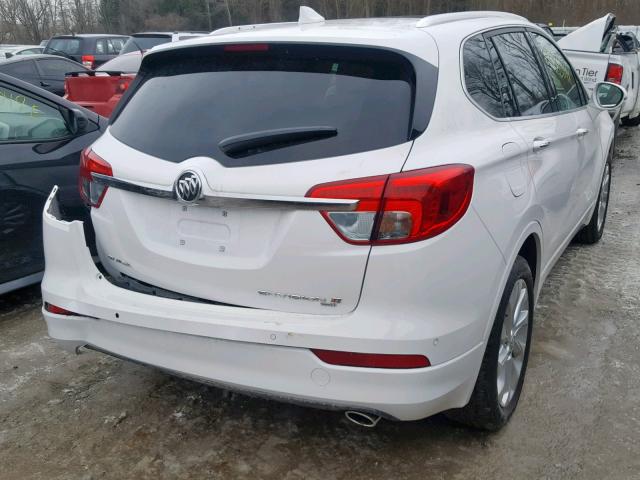 LRBFX3SXXJD026728 - 2018 BUICK ENVISION P WHITE photo 4