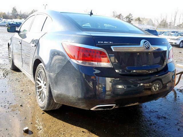 1G4GE5GV6AF248116 - 2010 BUICK LACROSSE C BLACK photo 3