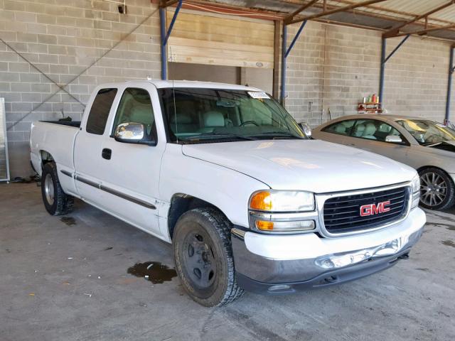 2GTEC19T021226109 - 2002 GMC NEW SIERRA WHITE photo 1