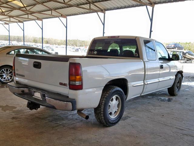 2GTEC19T021226109 - 2002 GMC NEW SIERRA WHITE photo 4