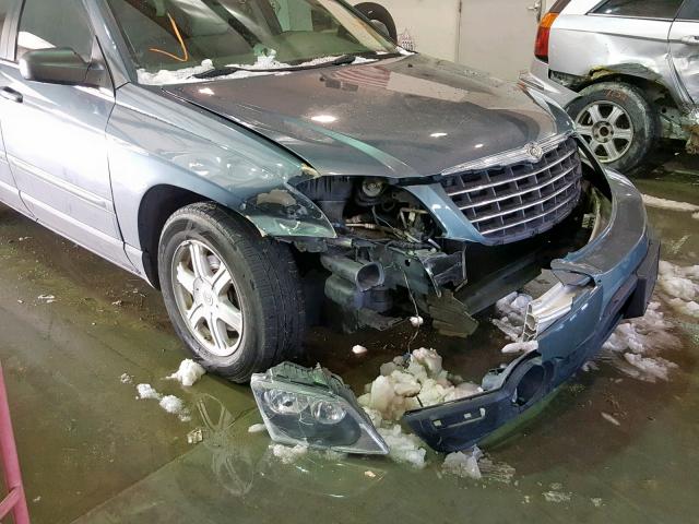 2C8GF68435R662237 - 2005 CHRYSLER PACIFICA T GRAY photo 9