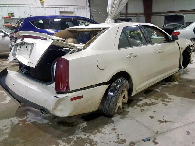1G6DC67A350187366 - 2005 CADILLAC STS WHITE photo 4