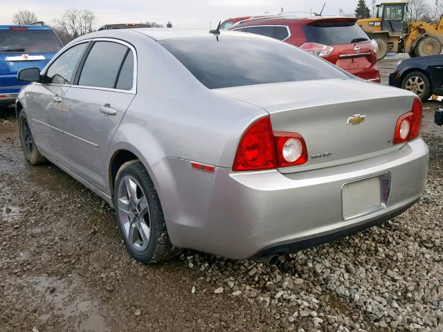 1G1ZH57B78F289772 - 2008 CHEVROLET MALIBU 1LT ვერცხლისფერი ფოტო 3