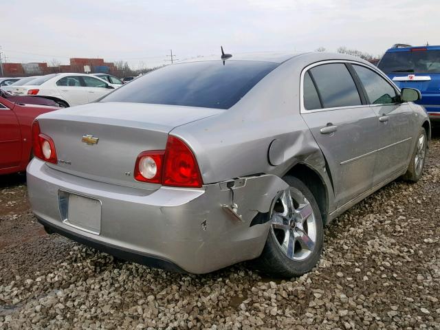 1G1ZH57B78F289772 - 2008 CHEVROLET MALIBU 1LT ვერცხლისფერი ფოტო 4