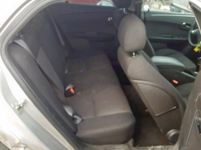 1G1ZH57B78F289772 - 2008 CHEVROLET MALIBU 1LT ვერცხლისფერი ფოტო 6