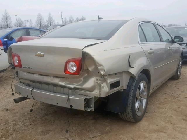 1G1ZC5EB2AF120024 - 2010 CHEVROLET MALIBU 1LT GOLD photo 4