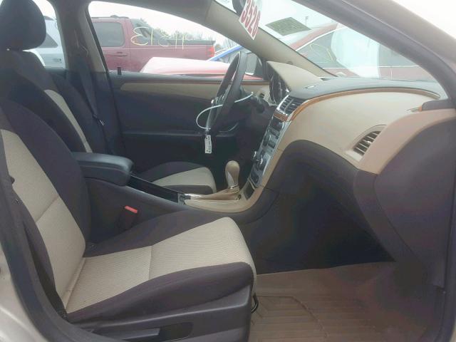 1G1ZC5EB2AF120024 - 2010 CHEVROLET MALIBU 1LT GOLD photo 5