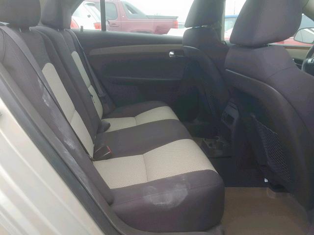 1G1ZC5EB2AF120024 - 2010 CHEVROLET MALIBU 1LT GOLD photo 6