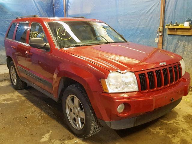 1J4GR48K16C116813 - 2006 JEEP GRAND CHER RED photo 1