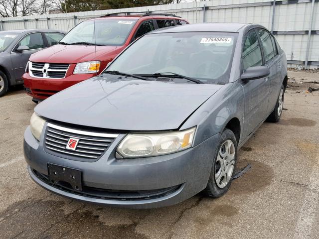 1G8AJ52F45Z144504 - 2005 SATURN ION LEVEL GREEN photo 2