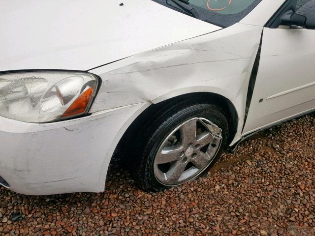 1G2ZH578964242963 - 2006 PONTIAC G6 GT WHITE photo 10