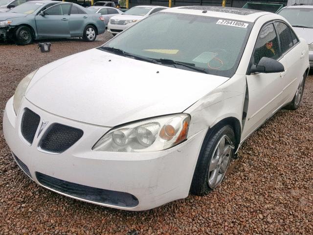 1G2ZH578964242963 - 2006 PONTIAC G6 GT WHITE photo 2